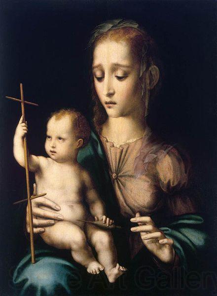 MORALES, Luis de Madonna with the Child